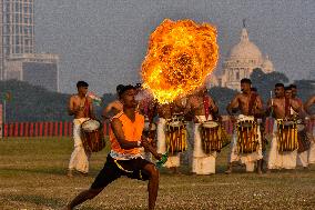 Indian Armed Forces Practice Ahead Of Observation Of Vijay Diwas 2024