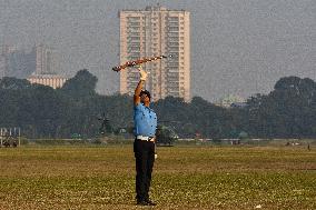 Indian Armed Forces Practice Ahead Of Observation Of Vijay Diwas 2024