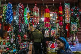 Christmas Preparations In Kashmir