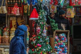 Christmas Preparations In Kashmir