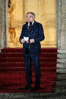 Handover ceremony at Hotel Matignon - Paris