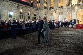 Handover ceremony at Hotel Matignon - Paris