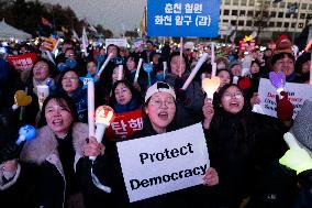 South Korea’s Parliament Votes To Impeach President