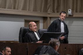 Trial Of The Building Collapse On Rue D'Aubagne In Marseille