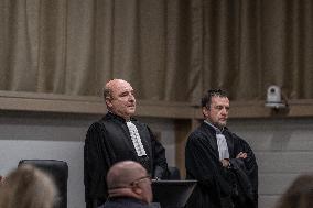 Trial Of The Building Collapse On Rue D'Aubagne In Marseille