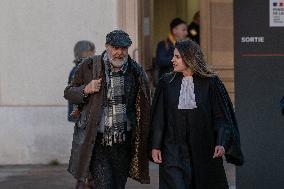 Trial Of The Building Collapse On Rue D'Aubagne In Marseille