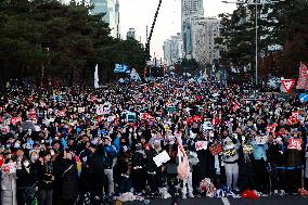 On The Day Of President Yoon Suk-yeol’s Impeachment Decision In Seoul