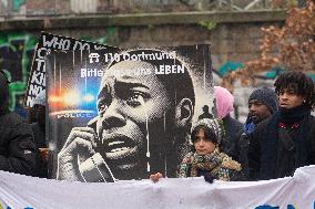 Protest Against Court Verdit Over Death Of Mouhamed Dramé In Dortmund