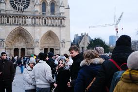 Reopening Of Notre-Dame Cathedral.