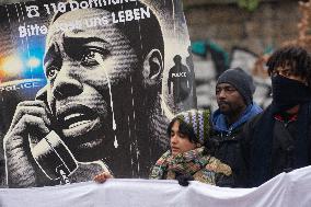 Protest Against Court Verdit Over Death Of Mouhamed Dramé In Dortmund