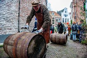 The Dickens Festival Held In Deventer, Netherlands.