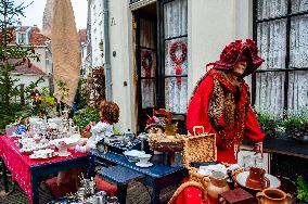 The Dickens Festival Held In Deventer, Netherlands.