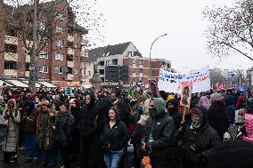 Protest Against Court Verdit Over Death Of Mouhamed Dramé In Dortmund