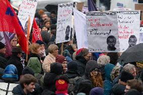 Protest Against Court Verdit Over Death Of Mouhamed Dramé In Dortmund