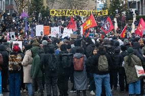 Protest Against Court Verdit Over Death Of Mouhamed Dramé In Dortmund