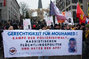 Protest Against Court Verdit Over Death Of Mouhamed Dramé In Dortmund