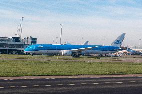 Aerial View Of Amsterdam Schiphol Airport