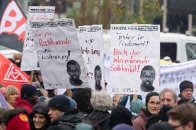 Protest Against Court Verdit Over Death Of Mouhamed Dramé In Dortmund