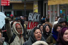 Protest Against Court Verdit Over Death Of Mouhamed Dramé In Dortmund