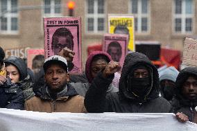 Protest Against Court Verdit Over Death Of Mouhamed Dramé In Dortmund