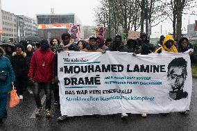 Protest Against Court Verdit Over Death Of Mouhamed Dramé In Dortmund