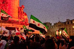 Syrians Celebrate the Fall of al-Assad