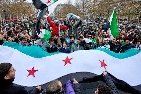 Syrians Celebrate the Fall of al-Assad