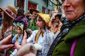 The Dickens Festival Held In Deventer, Netherlands.