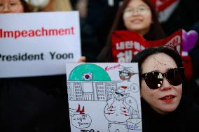 On The Day Of President Yoon Suk-yeol’s Impeachment Decision