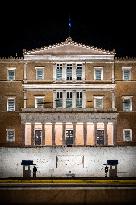 The Greek Parliament In Athens