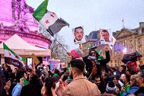 Syrians Celebrate the Fall of al-Assad