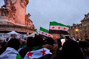 Syrians Celebrate the Fall of al-Assad