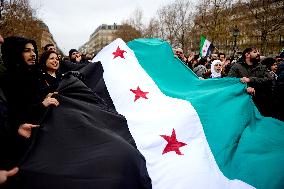 Syrians Celebrate the Fall of al-Assad