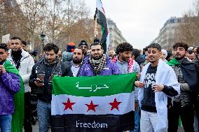 Syrians Celebrate the Fall of al-Assad