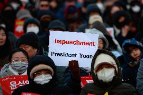 On The Day Of President Yoon Suk-yeol’s Impeachment Decision