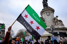 Syrians Celebrate the Fall of al-Assad