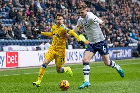 Preston North End FC v Leeds United FC - Sky Bet Championship