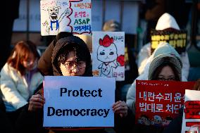 On The Day Of President Yoon Suk-yeol’s Impeachment Decision