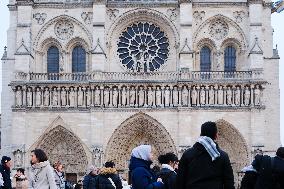 Reopening Of Notre-Dame Cathedral.