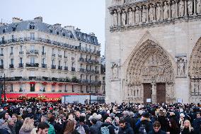 Reopening Of Notre-Dame Cathedral.