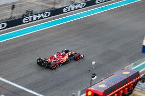 F1 Grand Prix Of Abu Dhabi - Post Season Test