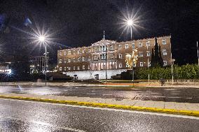 The Greek Parliament In Athens