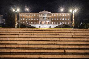 The Greek Parliament In Athens