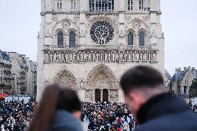 Reopening Of Notre-Dame Cathedral.