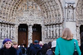 Reopening Of Notre-Dame Cathedral.