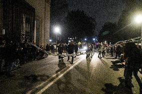 Demonstration In Rome Against The Security Bill