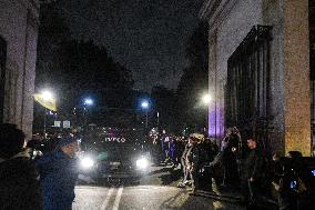 Demonstration In Rome Against The Security Bill