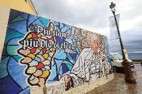 Final Preparations On The Eve Of The Pope's Arrival - Ajaccio