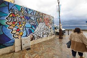 Final Preparations On The Eve Of The Pope's Arrival - Ajaccio