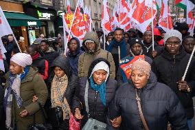 Demonstration For The Rights Of Migrants - Paris